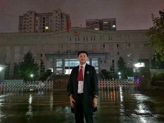 陜西漢中開庭,為某招搖撞騙案辯護(hù)